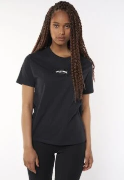 Essie - T-Shirt Print - Washed Black