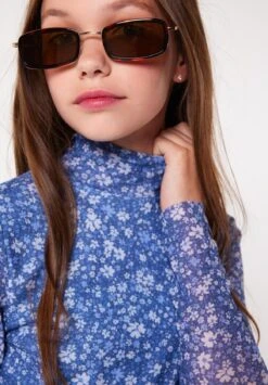 Langarm Luke - Blouse - Blue -America Today e70986a0babe47b6a029a723795ccf31