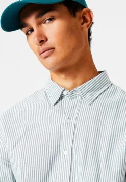 Hiller - Zakelijk Overhemd - Light Blue -America Today eaf33853a9a64cbc822cced4c06c323d