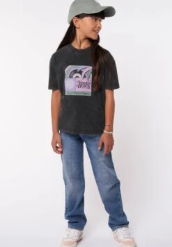 Estella Jr - T-Shirt Print - Washed Black