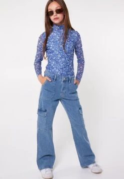 Langarm Luke - Blouse - Blue -America Today f9a8ddc04aff4ee4b4a2eb2bf38d0a8f